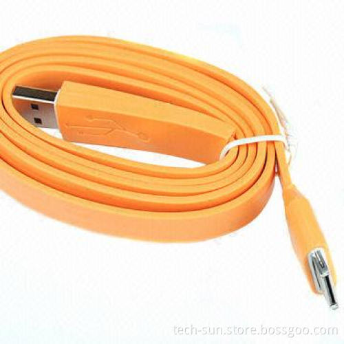 1m Colorful USB Cable for iPhone 4/4S, iPad 2 and Touch 6